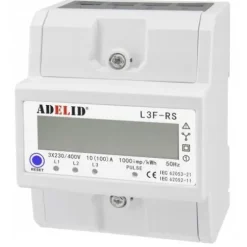 LICZNIK ENERGII TRÓJFAZOWY 3X230V 50/60HZ PODLICZNIK RESET
