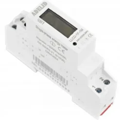 LICZNIK JEDNOFAZOWY LCD 40A 5A POMIAR ENERGII KWH NA SZYNĘ