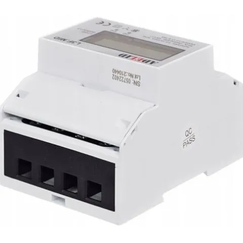 LICZNIK TRÓJFAZOWY LCD LED 100A 230V400V IP51 99999 KWH