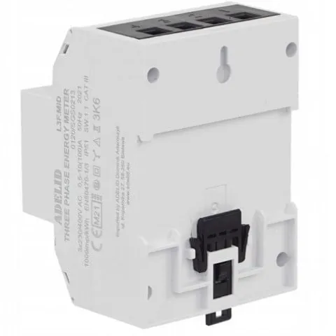 LICZNIK TRÓJFAZOWY LCD LED 100A 230V400V IP51 99999 KWH