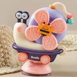 Ślimak Jeżdżący Interaktywny Dla Dzieci Zabawka Spinner Do Kąpieli Wiatrak