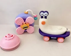 Ślimak Jeżdżący Interaktywny Dla Dzieci Zabawka Spinner Do Kąpieli Wiatrak