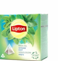 LIPTON EKSPRESOWA PIRAMIDKI 20SZT ZIELONA Z MIĘTĄ