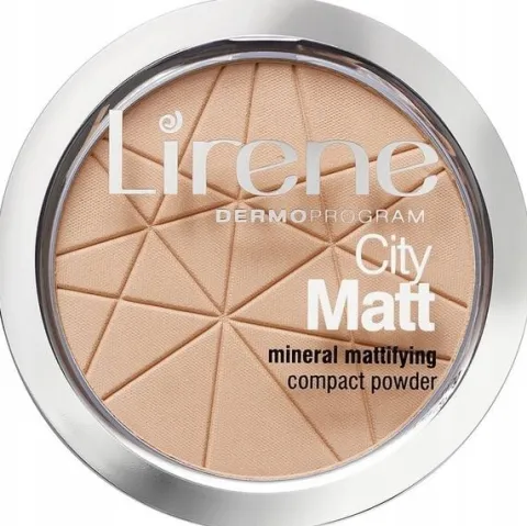 LIRENE City Matt, Mineralny Puder Matujący - 02
