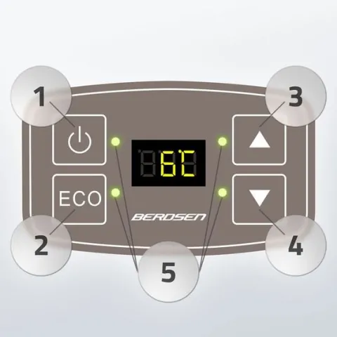 Lodówka turystyczna Berdsen Icemax 29 litry tryb ECO - ciemnoszara