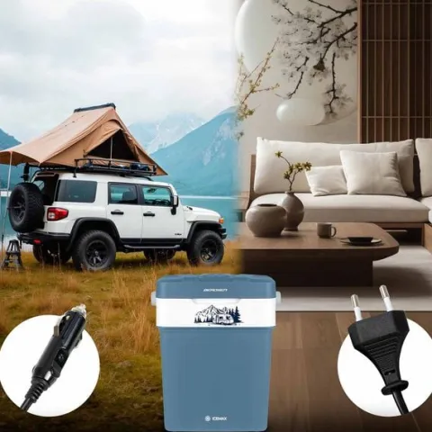 Lodówka turystyczna Berdsen Icemax 29 litry tryb ECO - niebieska