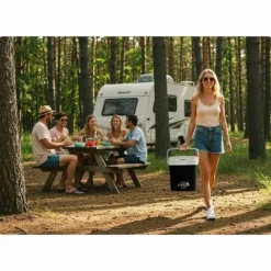 Lodówka turystyczna Berdsen Icemax 26 litry tryb ECO - czarna