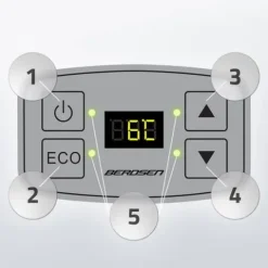 Lodówka turystyczna Berdsen Icemax 26 litry tryb ECO - czarna