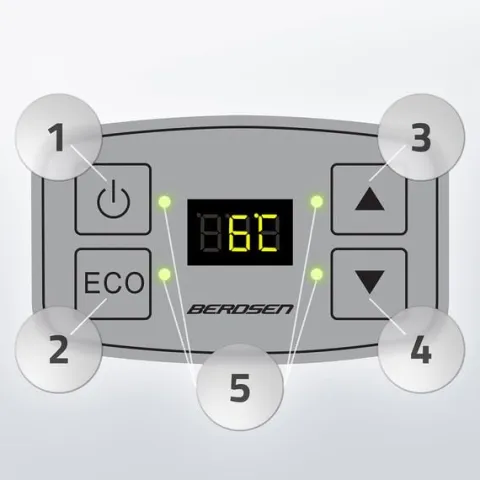 Lodówka turystyczna Berdsen Icemax 26 litry tryb ECO - czarna