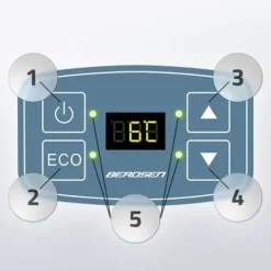 Lodówka turystyczna Berdsen Icemax 26 litry tryb ECO - niebieska