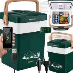 Lodówka turystyczna Berdsen Icemax 29 litry tryb ECO - zielona