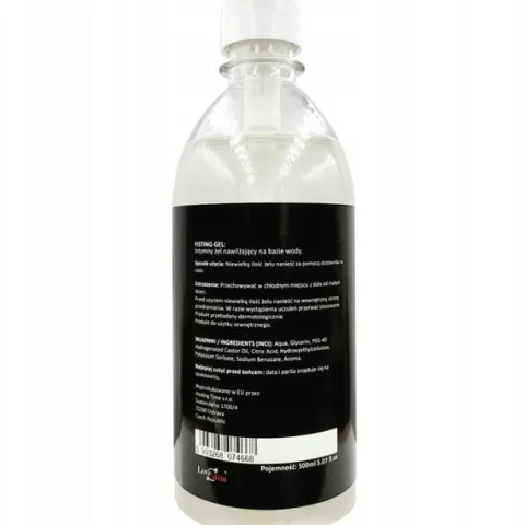 LUBRYKANT i ŻEL DO FISTING 500ml ANALNO WAGINALNY MOCNO ZNIECZULA ROZLUŹNIA