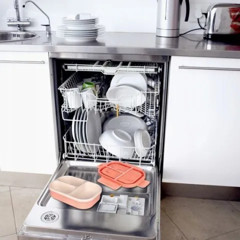 LUNCHBOX 3 PRZEGRÓDKI SZTUĆCE LUNCH BOX POJEMNIK ŚNIADANIE ŚNIADANIÓWKA