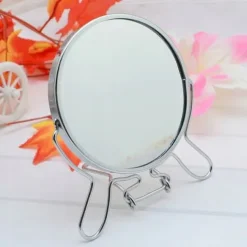 LUSTERKO DO MAKIJAŻU KOSMETYCZNE LUSTRO STOJĄCE 19 CM