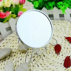 LUSTERKO DO MAKIJAŻU KOSMETYCZNE LUSTRO STOJĄCE 19 CM