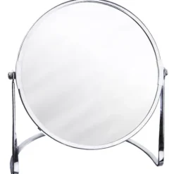 Lusterko Kosmetyczne Łazienkowe do Makijażu Make-up Podwójne Duo na Stojaku