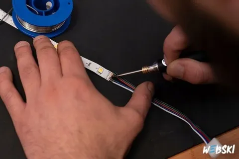 LUTOWNICA BEZPRZEWODOWA Z REGULACJĄ TEMPERATURY PRZENOŚNA PRECYZYJNA USB
