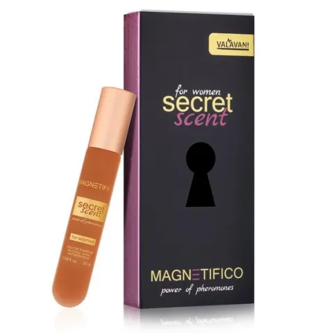 MAGNETIFICO SECRET SCENT 20ML DAMSKIE PERFUMY Z FEROMONAMI ATRAKCYJNOŚĆ