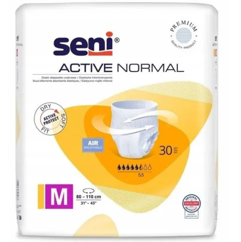 Majtki chłonne Seni Active Normal M 30 sztuk
