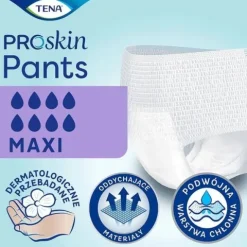 Majtki chłonne TENA Pants Maxi L pieluchomajtki pieluchy dla dorosłych
