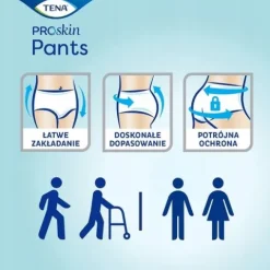 Majtki chłonne TENA Pants Maxi L pieluchomajtki pieluchy dla dorosłych