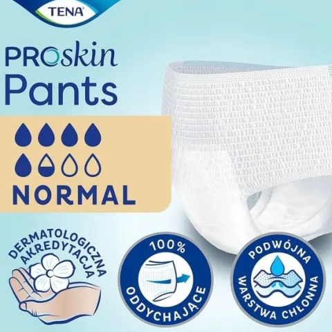 Majtki chłonne TENA Pants Normal L pieluchomajtki pieluchy dla dorosłych