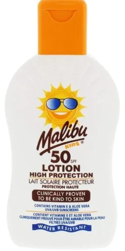Malibu Kids Lotion Balsam Ochronny Dla Dzieci SPF50 200ml