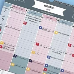MaMy Kalendarz tygodniowy 2025/2026 Bezpieczny Raj - wiszacy