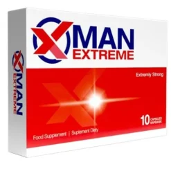 MAN EXTREME EKSTREMALNIE MOCNA EREKCJA 10 KAPSUŁEK 24h SILNA POTENCJA