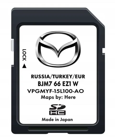 MAPA MAZDA NAWIGACJA KARTA NAJNOWSZA 2024 EUROPA