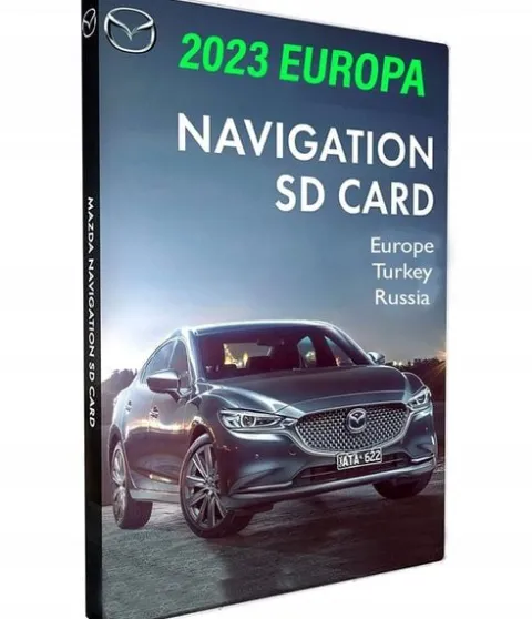 MAPA MAZDA NAWIGACJA KARTA NAJNOWSZA 2024 EUROPA
