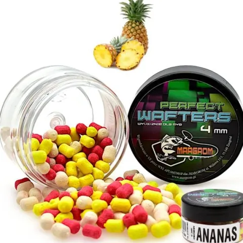 MARGROM Perfect WAFTERS 4mm 25ml aromat ANANAS przynęta