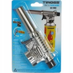 MARKOWY ZESTAW PALNIK TIROSS TS 708 Z PIEZO CERAMICZNY DYSZĄ +6x GAZ TIROSS