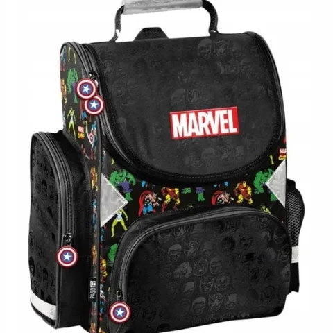 MARVEL TORNISTER PLECAK SZKOLNY AVENGERS DO 1 KLASY DLA CHŁOPCA DUŻY ZESTAW