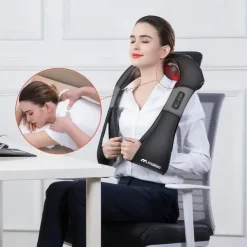 Masażer Do Szyi Karku Ciała Stóp Pleców Shiatsu Pas Masujący Grzejący