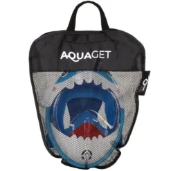 Maska do nurkowania dla dzieci pełnotwarzowa, z rurką, AntiFog, DryTop do snorkelingu