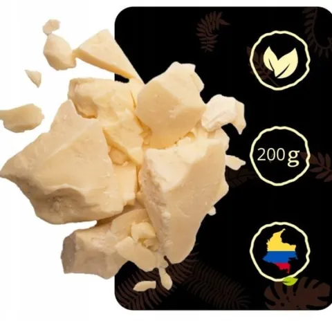 Masło kakaowe nierafinowane spożywcze olej kakaowy 100g Kolumbia I-Organic