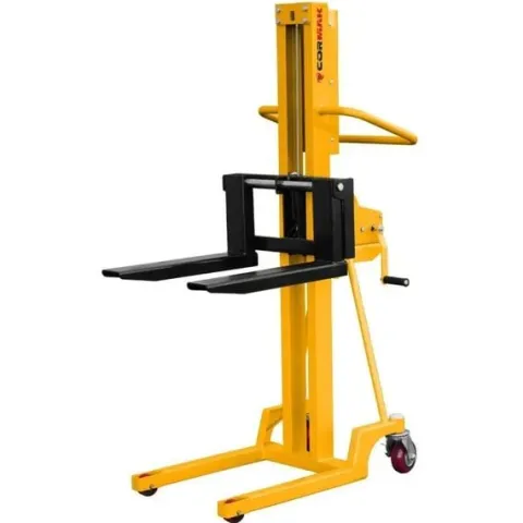 MASZTOWY WÓZEK PALETOWY UDŹWIG 500 KG, PODNOSZENIE 1300 MM CORMAK L513