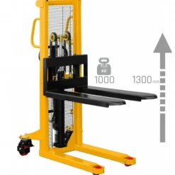 MASZTOWY WÓZEK PALETOWY UDŹWIG 1000KG PODNOSZENIE 1300MM CORMAK WRHS 1013