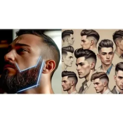Maszynka do strzyżenia włosów Berdsen BD-261 złota Barber