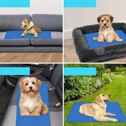 MATA CHŁODZĄCA DLA PSA DUŻA XXL 110x70cm żelowa legowisko PREMIUM