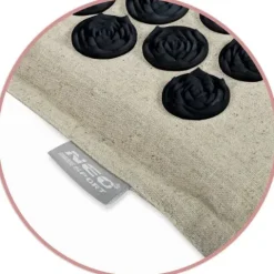 Mata do akupresury z kolcami Neo-Sport NS-902 szaro-czarna