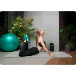 Mata do ćwiczeń 183 x 60 cm Neo-Sport - 192200 szara