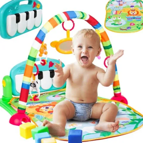 Mata edukacyjna Z Pianinkiem DREAM WORLD