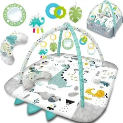 Mata interaktywna edukacyjna 110 x 100 cm Nessi Ricokids