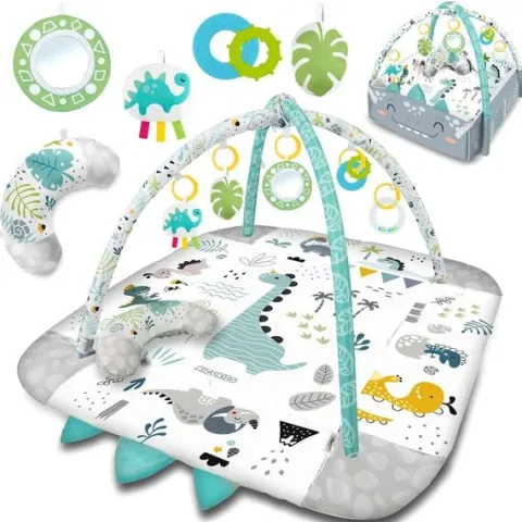 Mata interaktywna edukacyjna 110 x 100 cm Nessi Ricokids