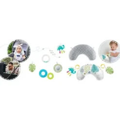 Mata interaktywna edukacyjna 110 x 100 cm Nessi Ricokids