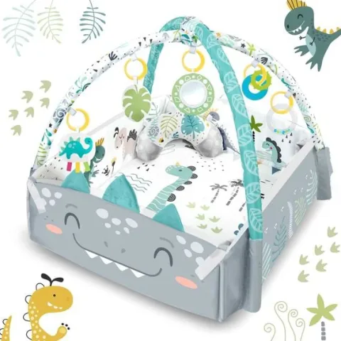 Mata interaktywna edukacyjna 110 x 100 cm Nessi Ricokids