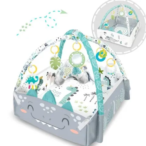 Mata interaktywna edukacyjna 110 x 100 cm Nessi Ricokids