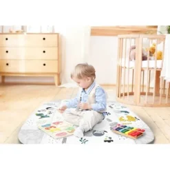 Mata interaktywna edukacyjna 110 x 100 cm Nessi Ricokids